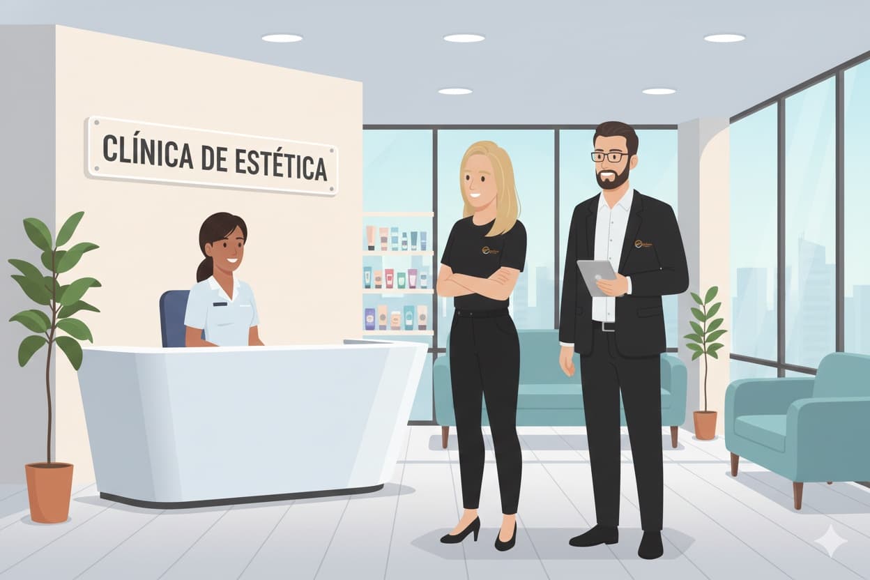 Equipe Dias Gomes apoiando clinicas de estetica