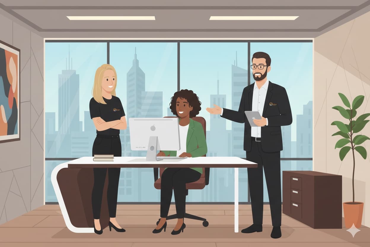 Equipe Dias Gomes apoiando MEIs e pequenos negocios